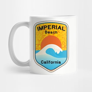Imperial Beach California Surfing Surf CA Mug